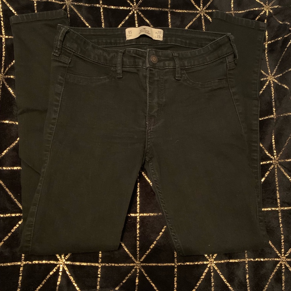 Hollister Super Skinny Black Jeans